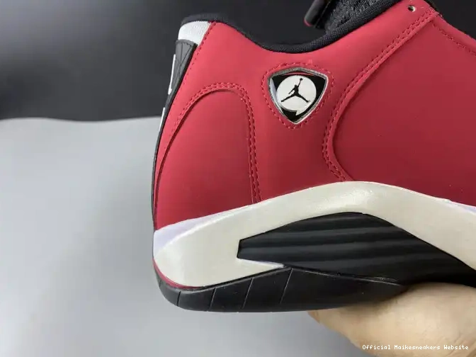 Official Maikesneakers RETRO 487471-006 TORO RED JORDAN 14 AIR GYM 0405